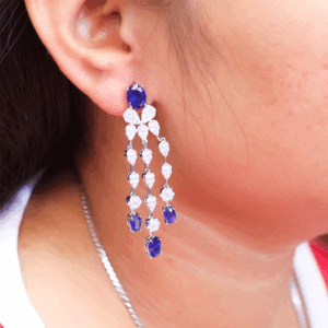Eternal Gleam Drop Earrings