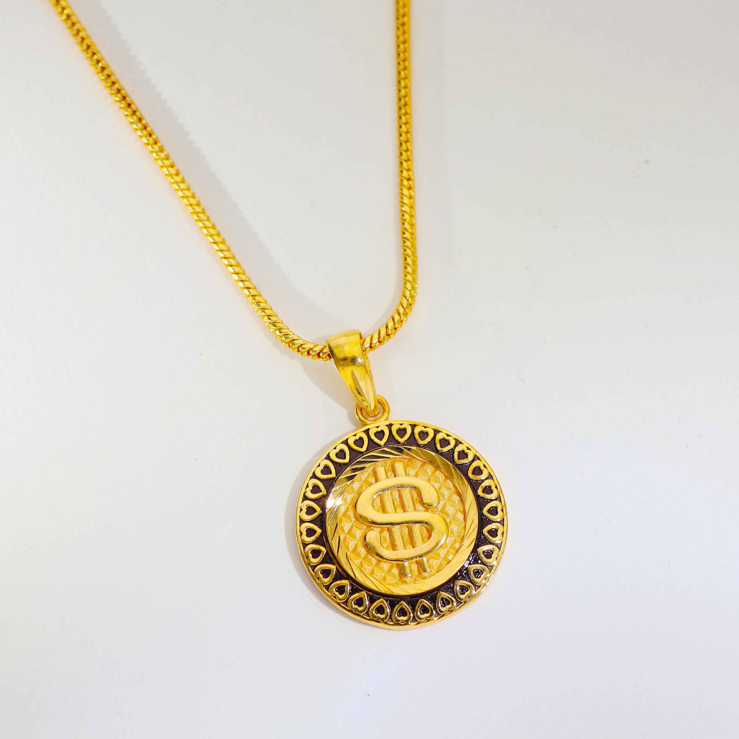 Golden Wealth Gents Gold Pendant