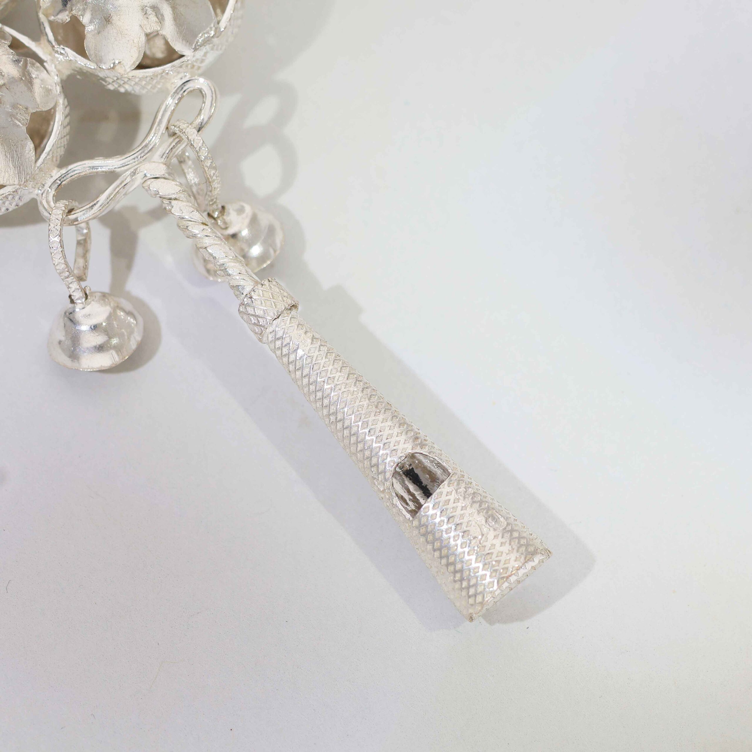 Classic Silver Baby Chan-Chan Balls For Gifts - Image 4