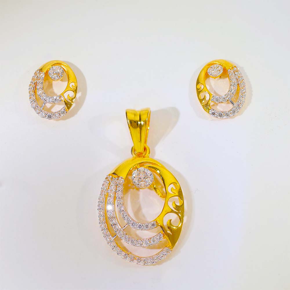 Royal Curve Ladies Pendent Set