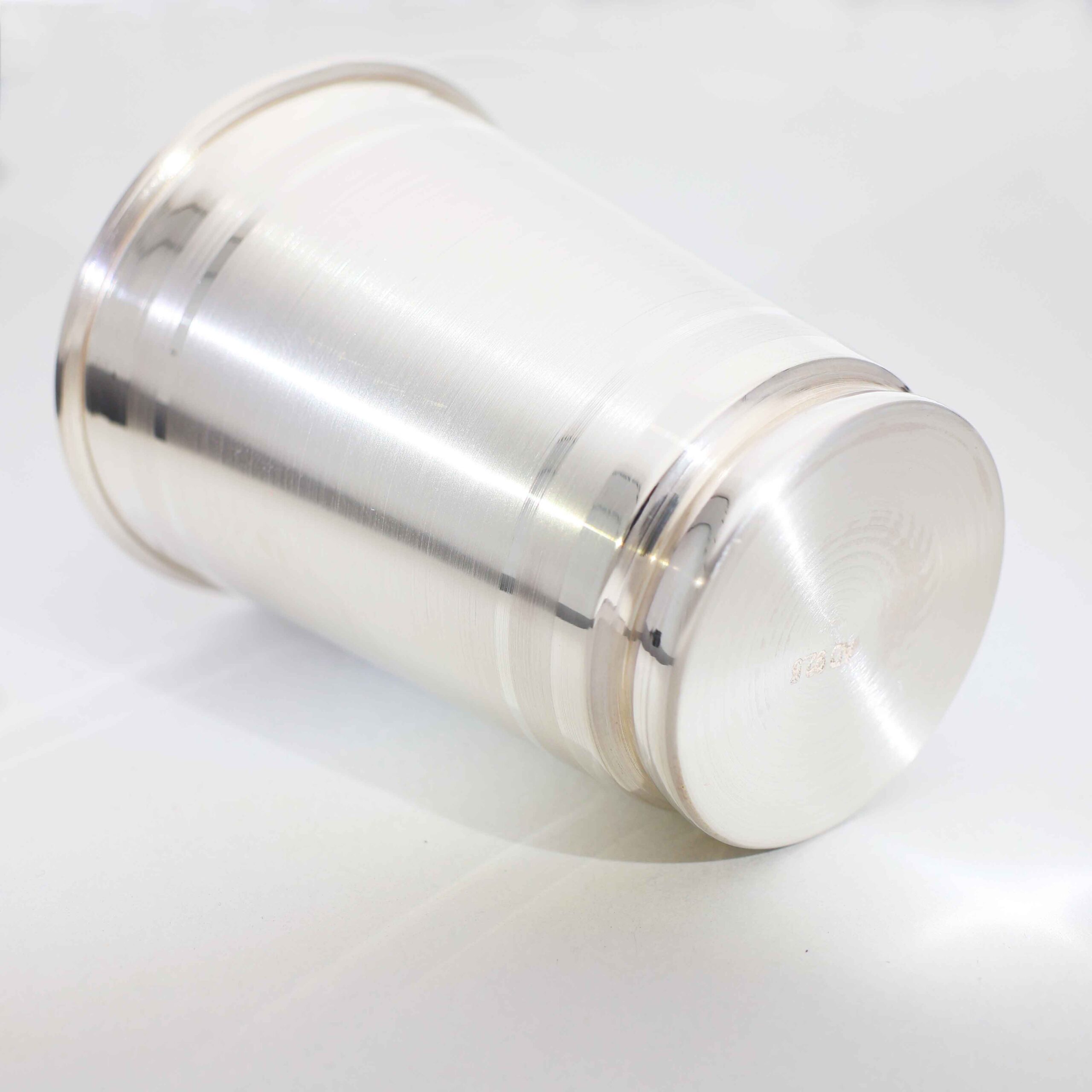 Elegant Tall Silver Glass For Gift - Image 3