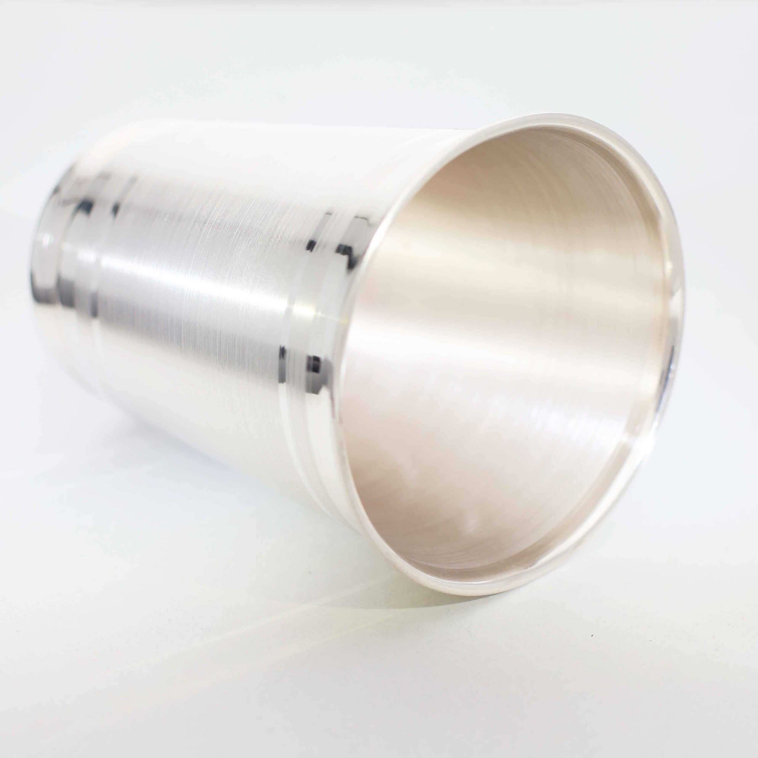 Elegant Tall Silver Glass For Gift - Image 4
