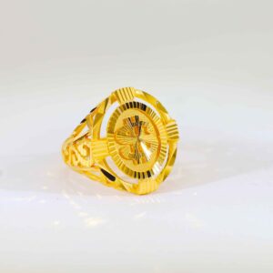 RadiantLoop Gents Gold Ring