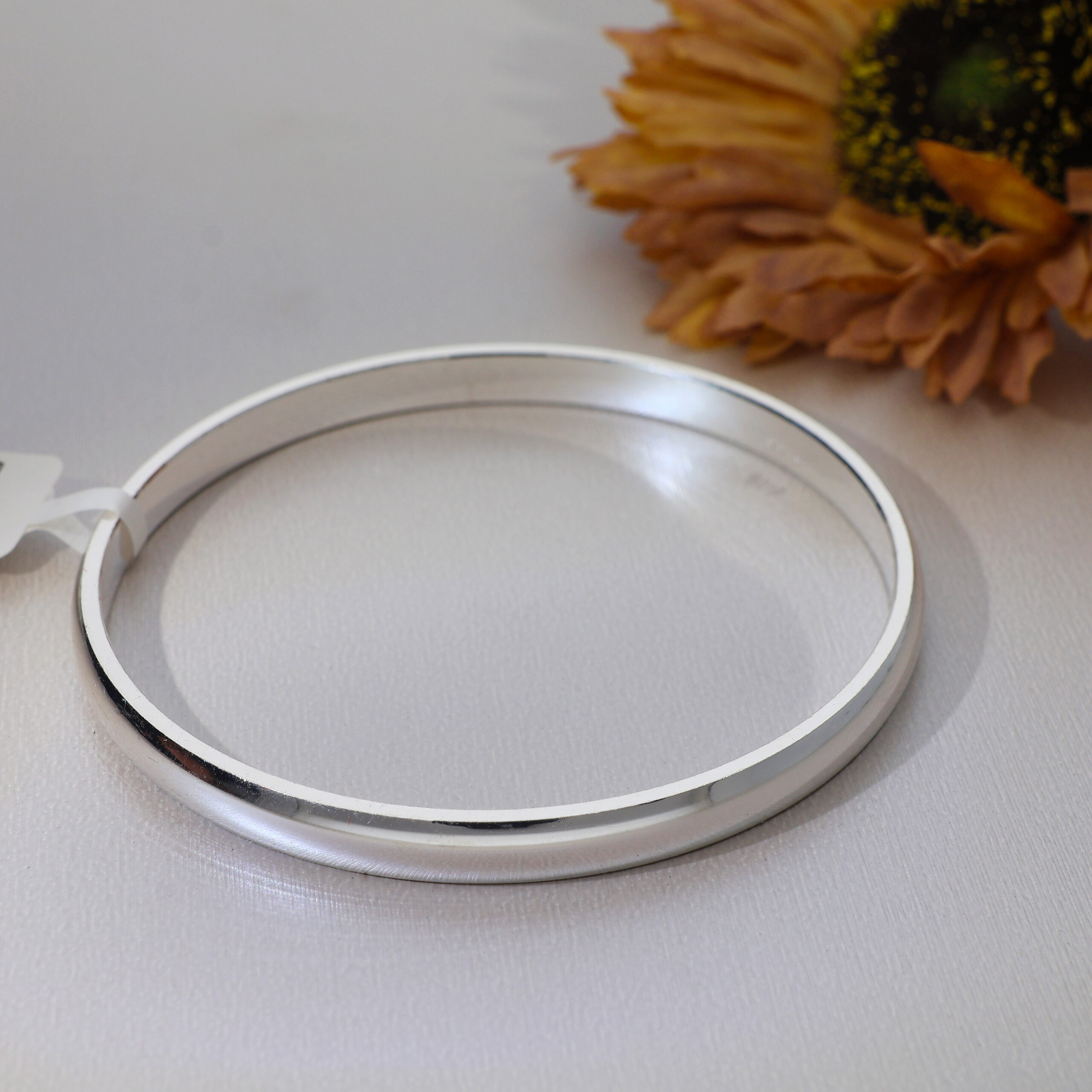 Classic Shine Silver Gents Kadha - Image 4