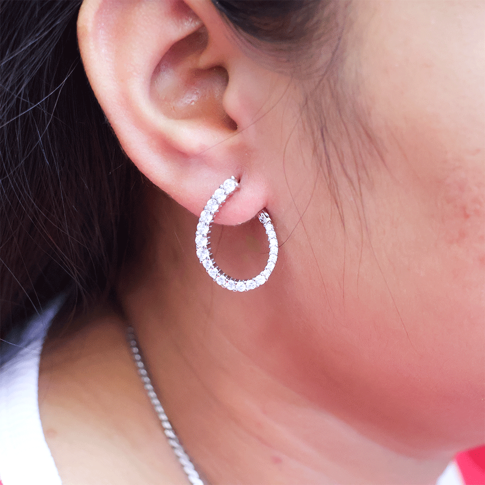 Spark Drop Shine Earrings