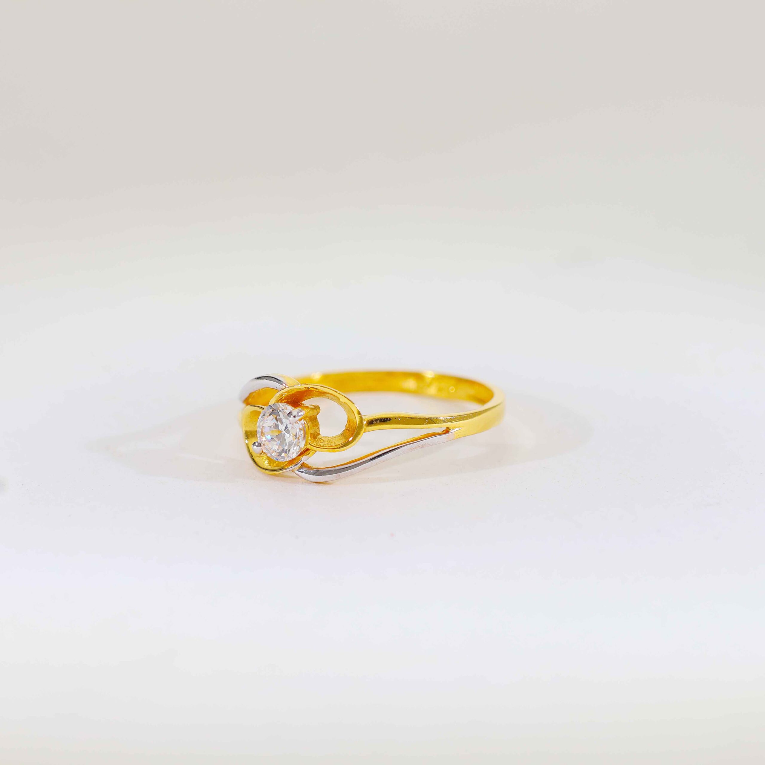 Golden Heartwave Ring - Image 3