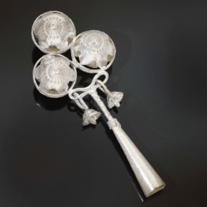 Classic Silver Baby Chan-Chan Balls For Gifts