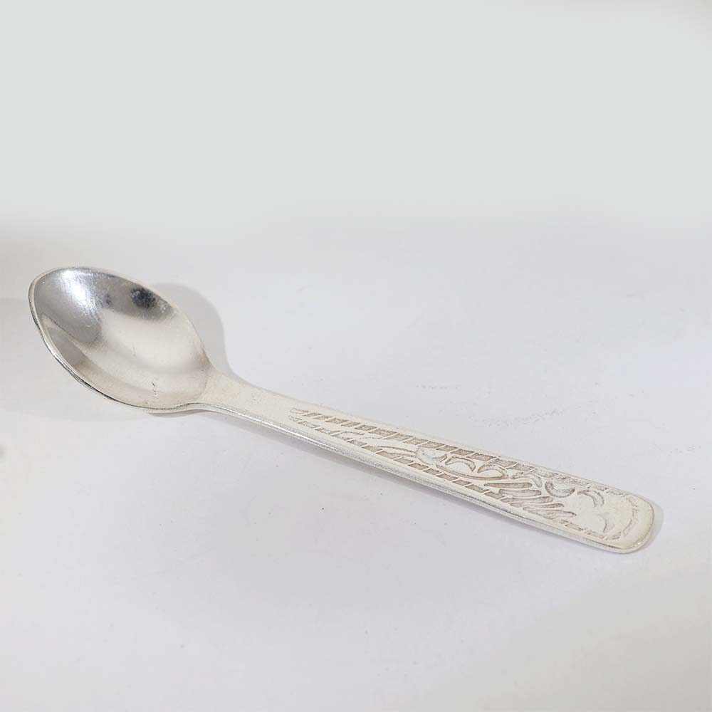 Blessed Feed Silver Spoon - Image 2