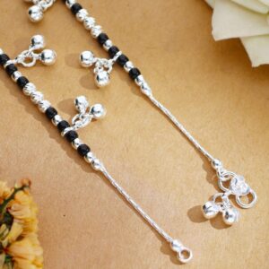 Nazar Guard Silver Baby Anklet (1-3 years)