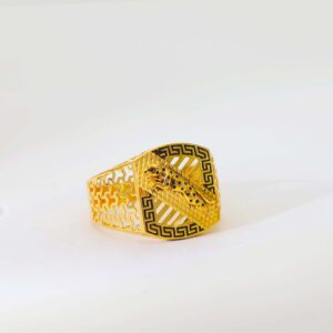 Royal Panther Genta Gold Ring