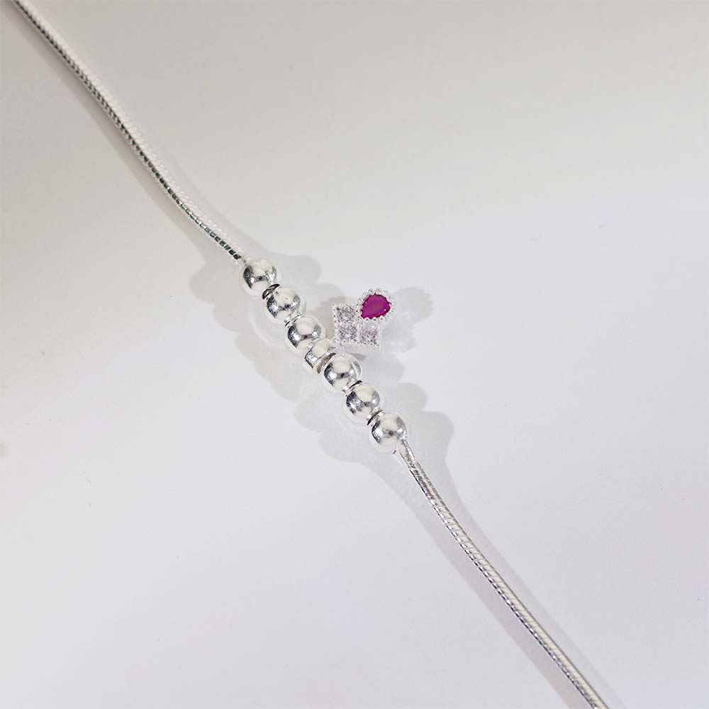 Little Love Silver Baby Anklet (3–5 years) - Image 7