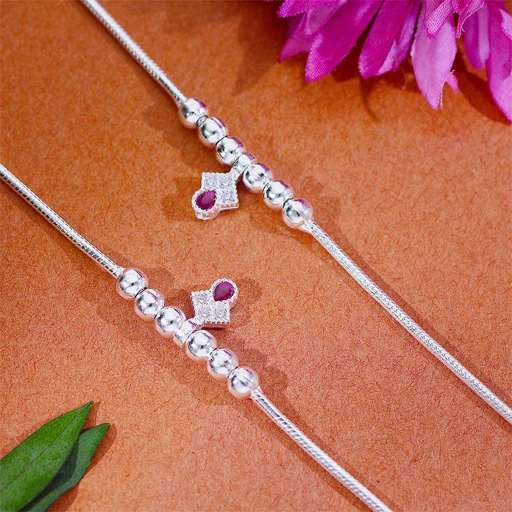 Little Love Silver Baby Anklet (3–5 years)