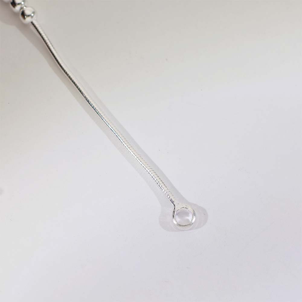 Pink Weave Love Baby Anklet (3–5 years) - Image 4