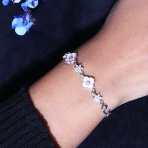Cute Charm Pink Girlish Bracelet