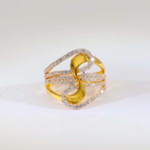 Infinity Grace Ladies Gold Ring