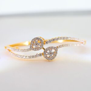 Golden Bloom Ladies Gold Bracelet