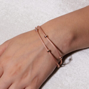 RoseGlow Sphere Bracelet