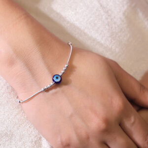 NazarGlow Silver Bracelet