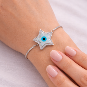 Celestial Nazar Star Bracelet