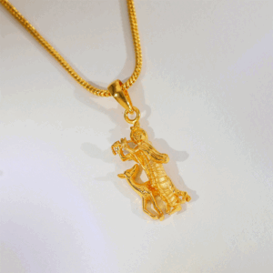 Krishna Flute Blessing God Pendant