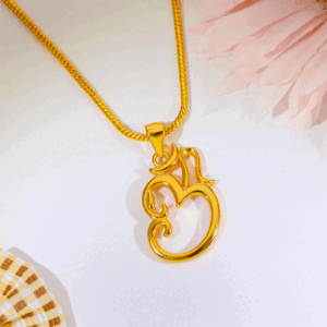 Pure Om Silver God Pendant