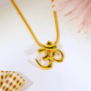 Eternal Om Silver Pendant