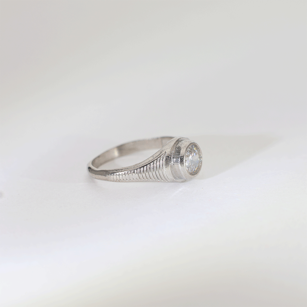 Little Diamond Baby Ring - Image 4