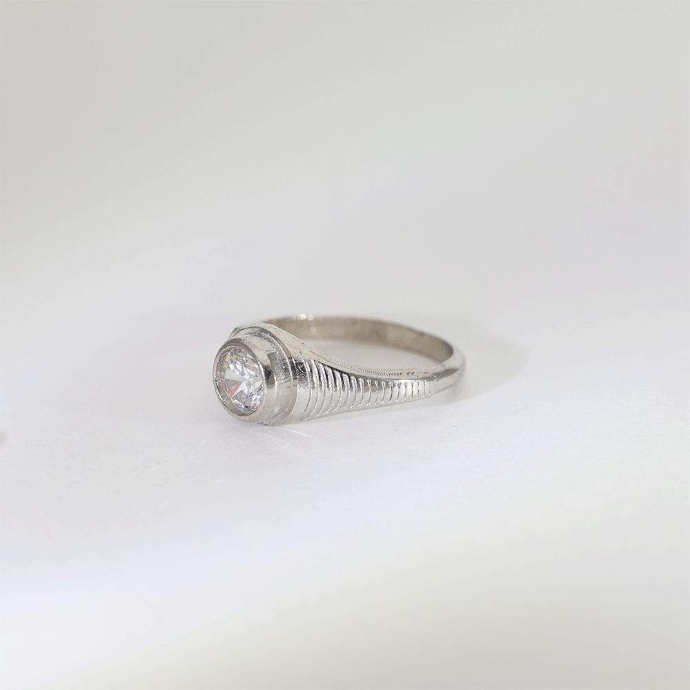 Little Diamond Baby Ring - Image 3