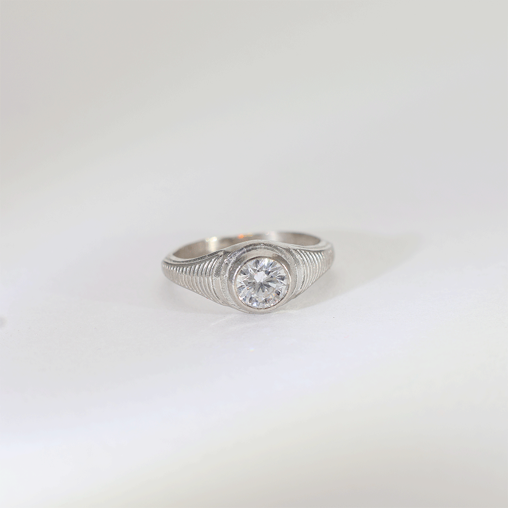 Little Diamond Baby Ring