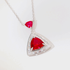 Glow Triangle Girlish Pendant