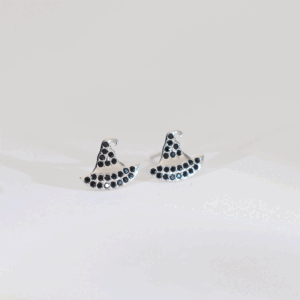 Magic Hat Silver Earrings