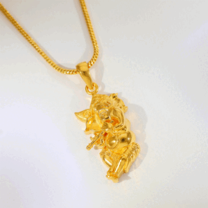 Divine Ganesha Gold God Pendents