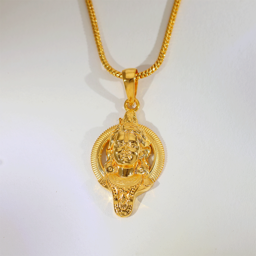 Divine Mahadev Gold God Pendents - Image 3