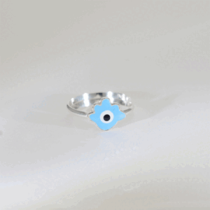 Blue Nazar Baby Ring