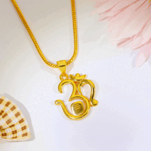 Om Shivling Silver God Pendant
