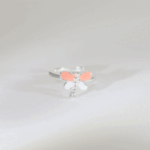 Little Butterfly Baby Ring