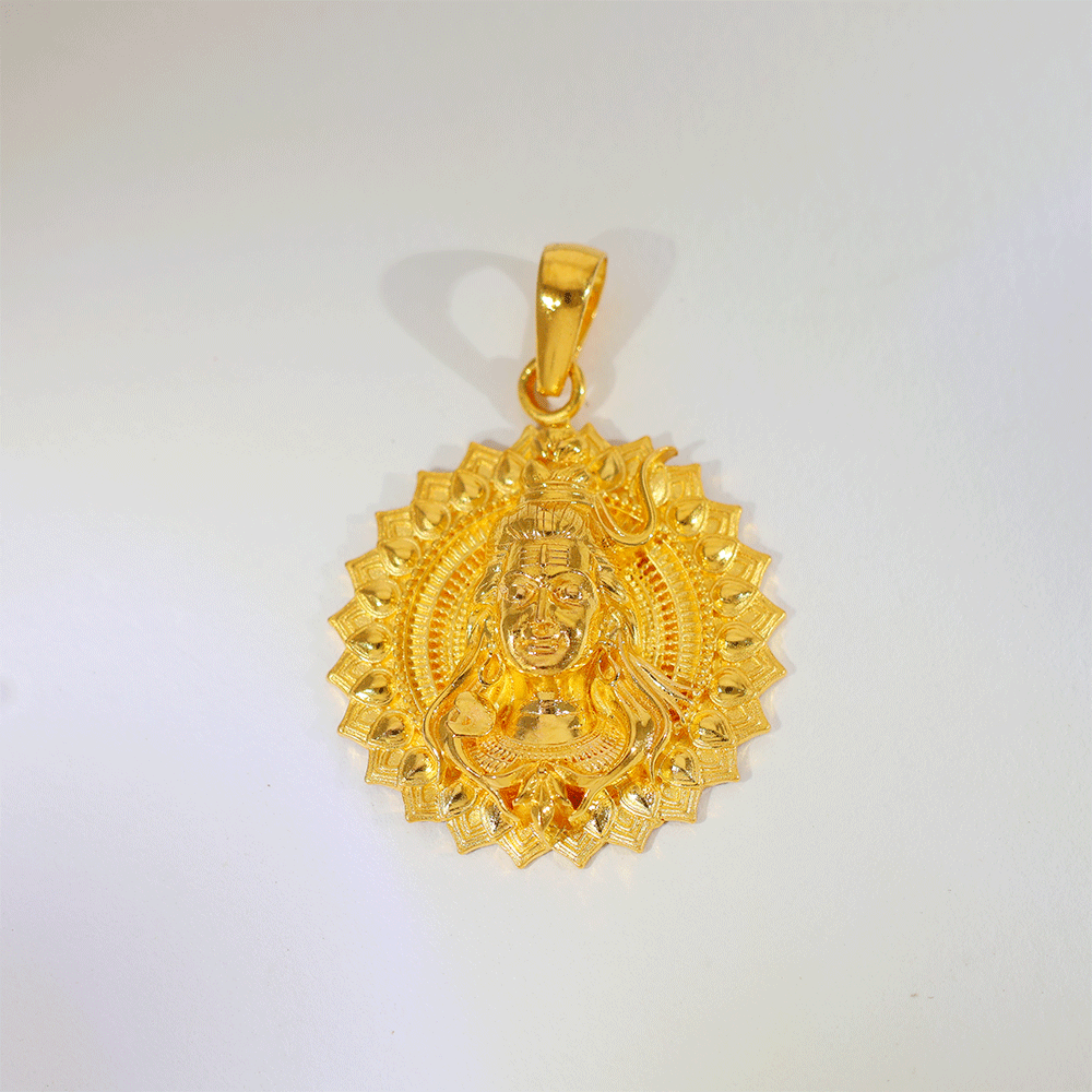 Divine Mahakal Gold God Pendents - Image 3