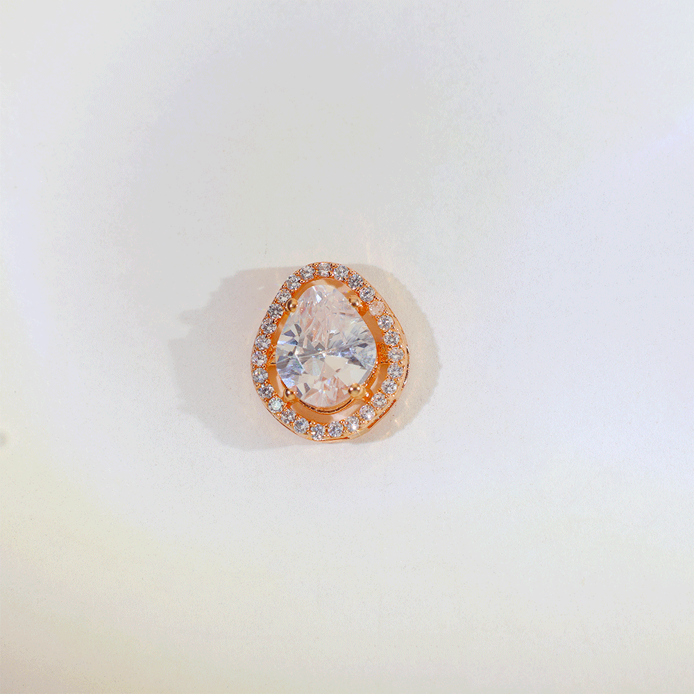 Tear Glow Silver Earrings - Image 3