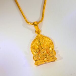 Divine Ganesha Gold God Pendents