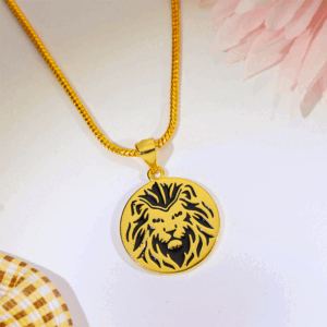 Bold Lion Face Unisex Pendant / Without Chain