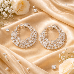 Elite Shine Silver Earring