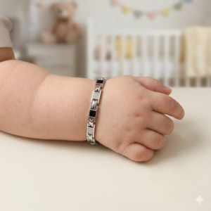 Black Stone Baby Bracelet