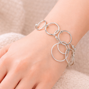 Circle Charm Girlish Bracelet