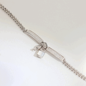 Love Lock Silver Bracelet