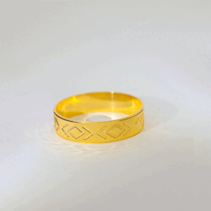 Classic Pattern Gold Bands