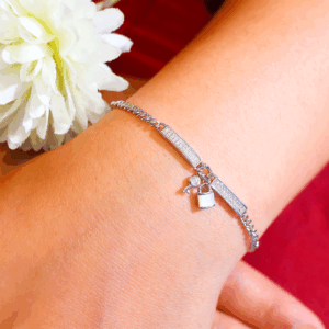 Love Lock Silver Bracelet