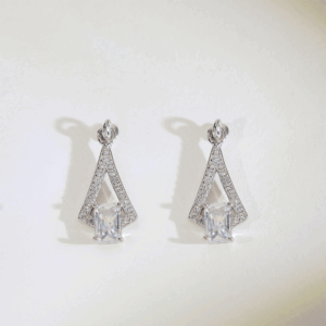 CrystalTriangle Earring