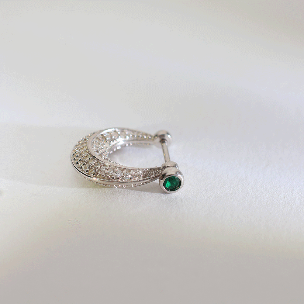 EmeraldDrop Mens Stud - Image 4