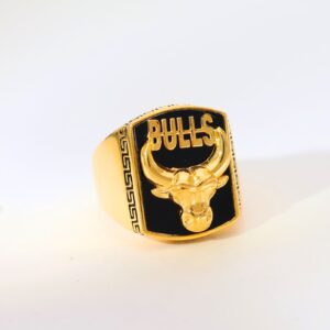 Royal Bulls Gents Gold Ring