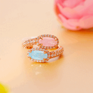 Pastel Twin Glow Ring